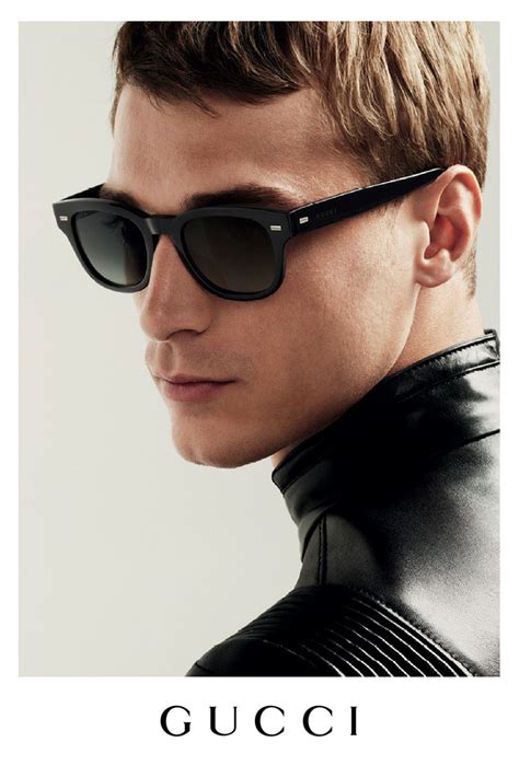 gucci lunettes homme|gucci sunglasses male model.